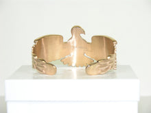 Load image into Gallery viewer, Unique Eagle Cuff Bracelet with White Zircon Eye
