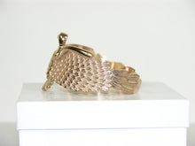 Load image into Gallery viewer, Unique Eagle Cuff Bracelet with White Zircon Eye
