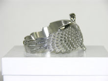 Load image into Gallery viewer, Unique Eagle Cuff Bracelet with White Zircon Eye