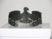Load image into Gallery viewer, Unique Eagle Cuff Bracelet with White Zircon Eye