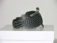 Load image into Gallery viewer, Unique Eagle Cuff Bracelet with White Zircon Eye