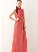 Load image into Gallery viewer, Elegant Halter Maxi Dress