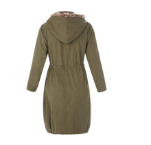 Load image into Gallery viewer, Army Green Kangaroo Jacket