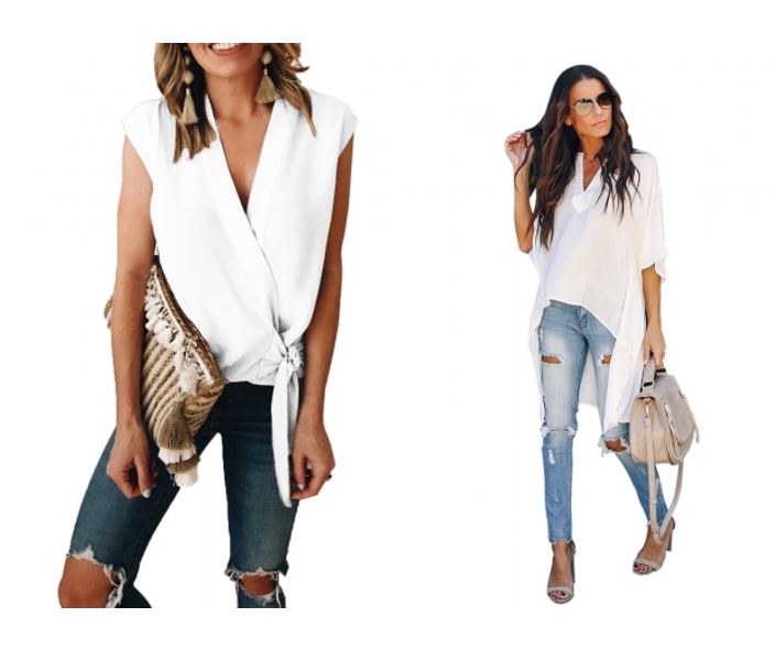 4 Must Have White Tops for Summer