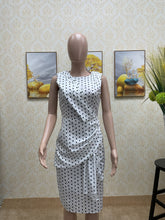 Load image into Gallery viewer, Women Vintage Polka Dot Midi Dress