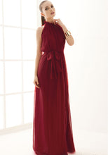 Load image into Gallery viewer, Elegant Halter Maxi Dress